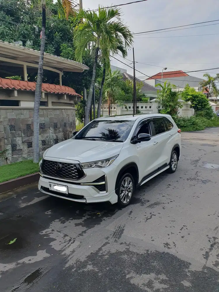 Innova Zenix 2024 Q Hybrid Tss RSE km 25rb matic warna putih plat W