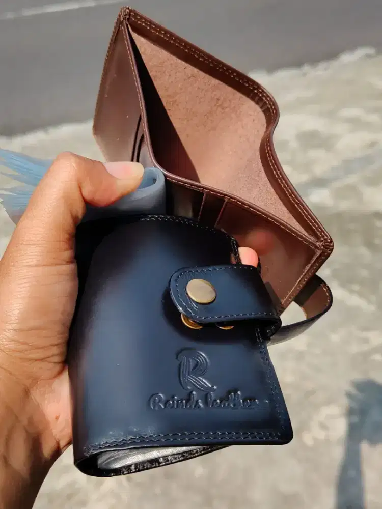 Dompet Kartu Kulit Sapi Asli 100%