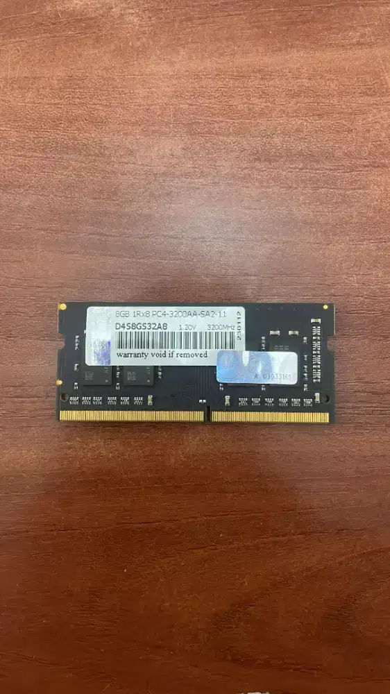 RAM 8GB DDR4 SODIMM  V-Gen 3200