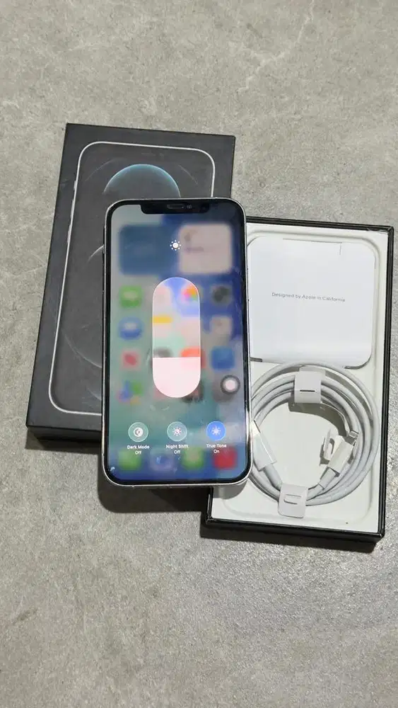 Iphone 12 Pro 256GB white Terdaftar Lengkap