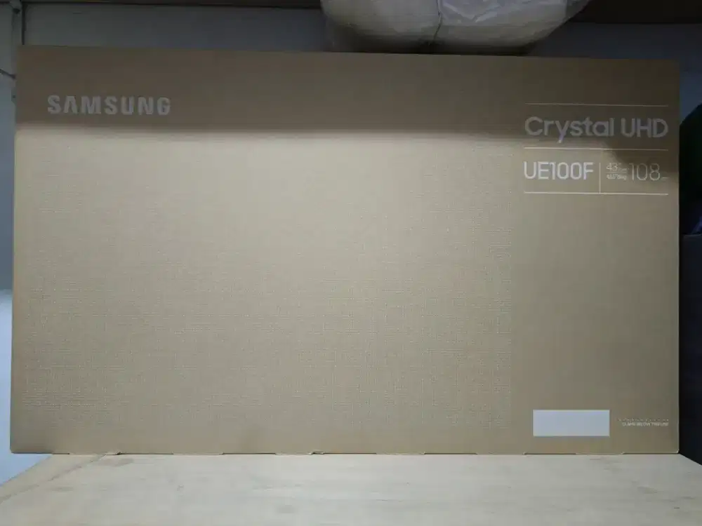 Led samsung 43 inch UE100F SMART CRSYTAL UHD 4K UNIT BARU