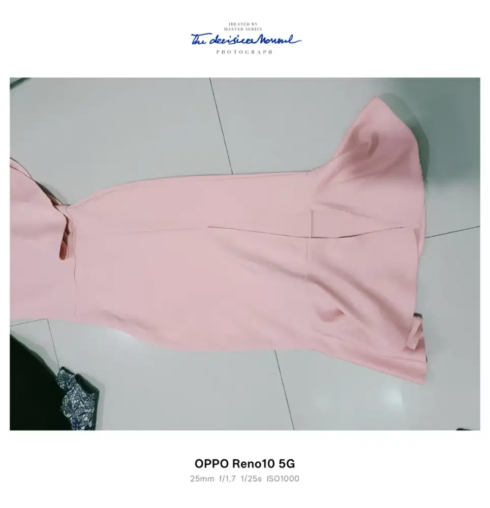 jual second dress pesta size M melar to L