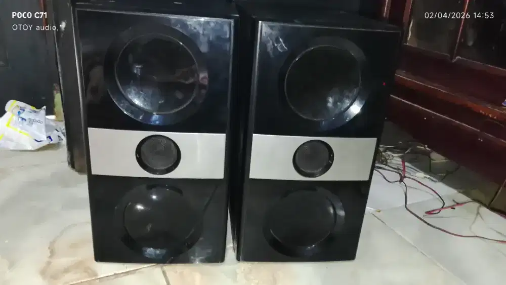 Spker pasif merk LG Doble woffer