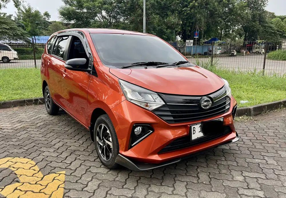 Daihatsu Sigra R Manual 2023 Orange Km 11rb
