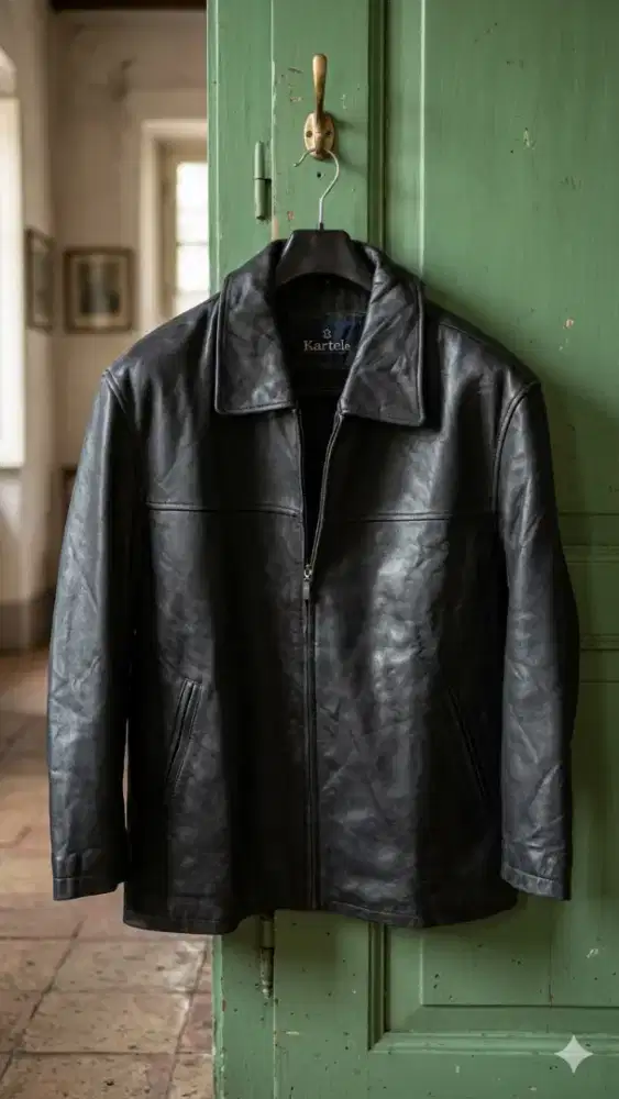 Jaket kulit asli domba import