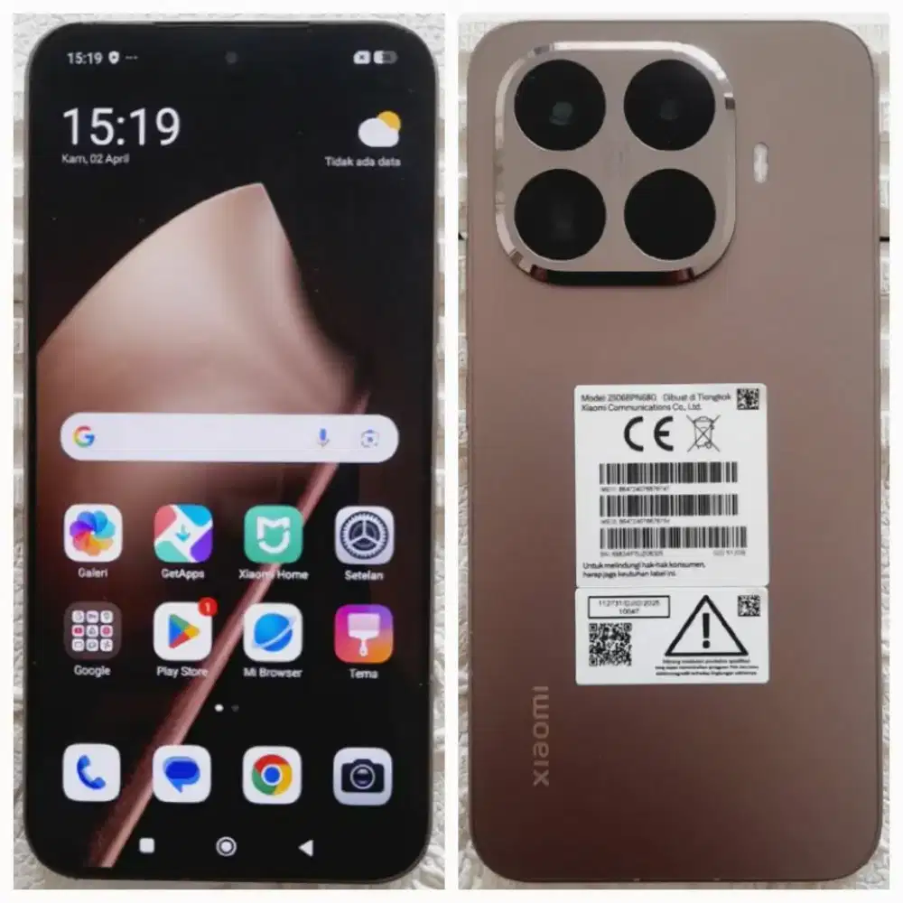 XIAOMI 15T PRO RAM 12/512 FULLSET SUPER MULUS NO MINUS