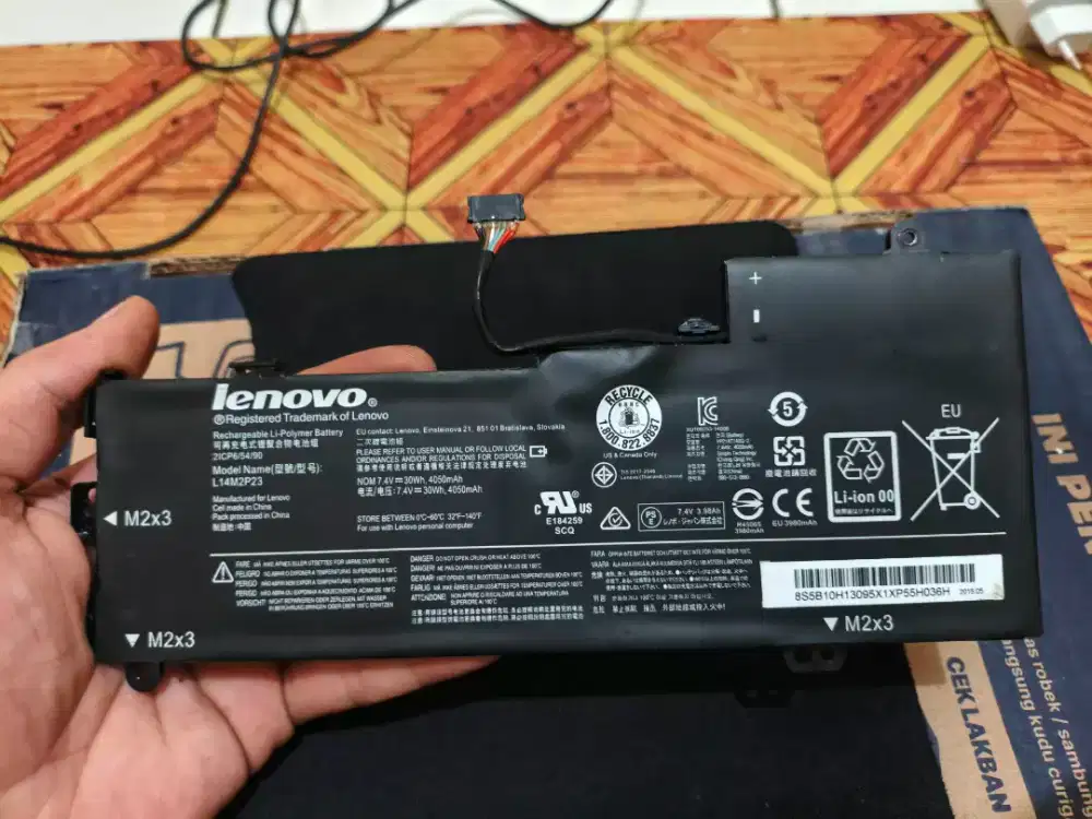 Baterai original lenovo