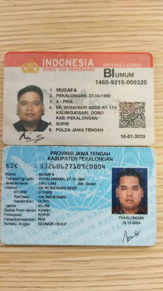 Sopir pribadi pengalaman