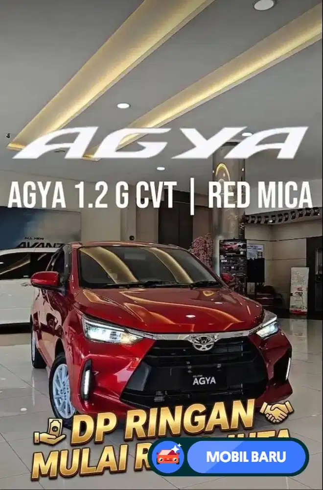 [Mobil Baru]AGYA G CVT 2026 DP 19 juta
