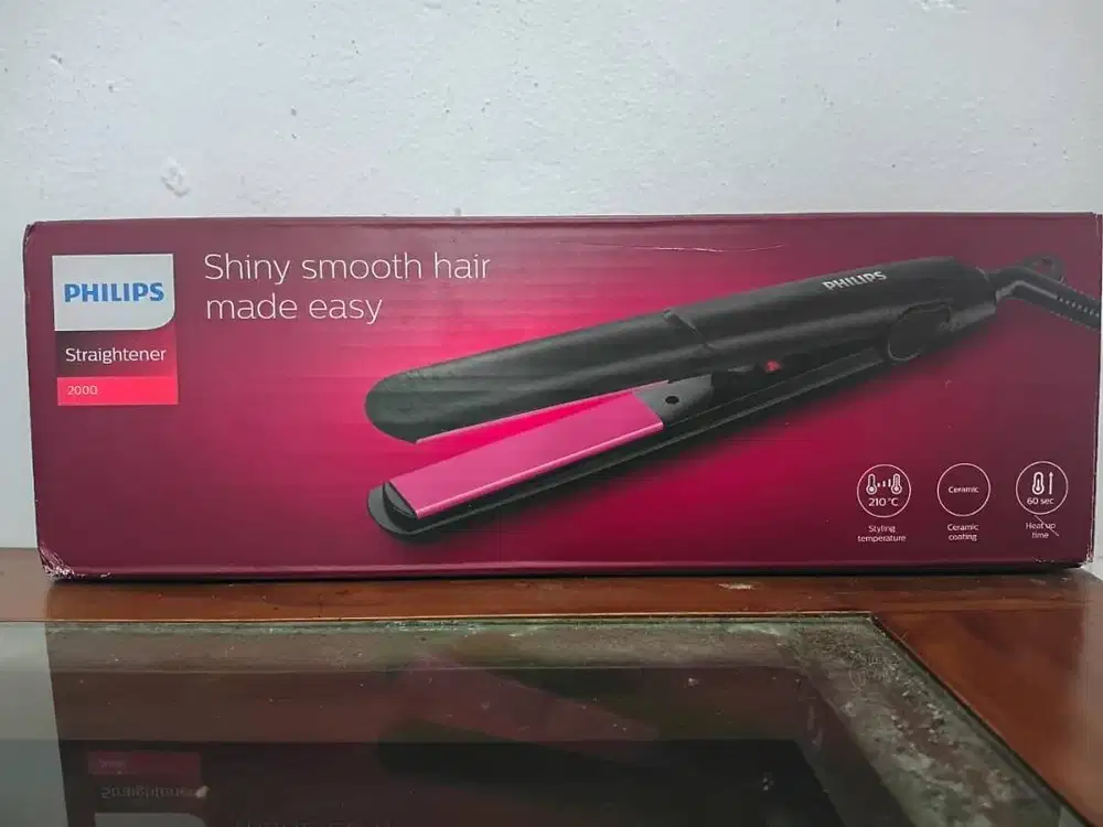 Philips Hairstraigtener/Catokan rambut