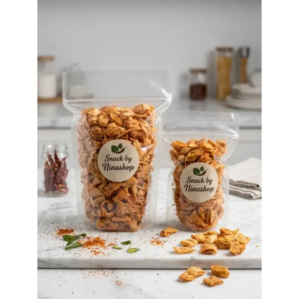 Open Reseller . Keripik Pangsit Rasa 5000 an / Snack Murah