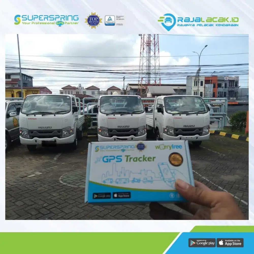 GPS Tracker dengan Jaringan 4G (Lifetime Warranty)
