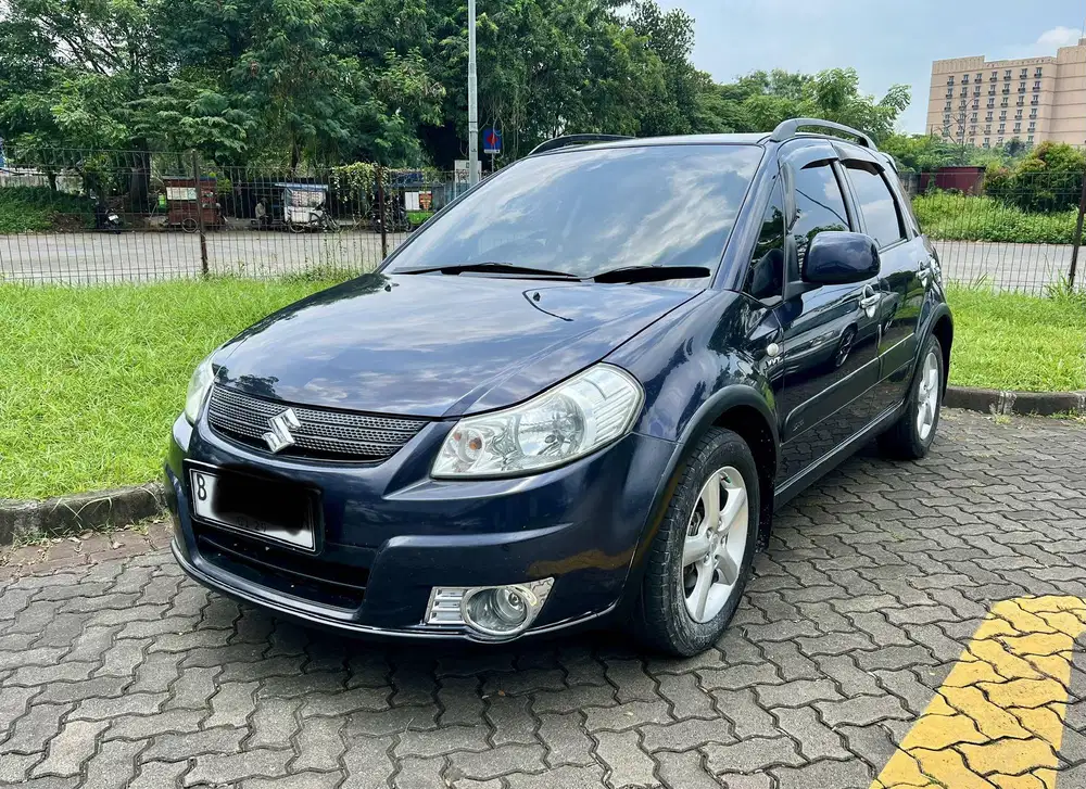 Suzuki X-Over SX4 Manual 2008 Biru Istimewa