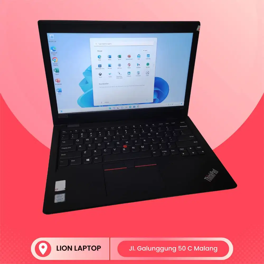 Core i5 Gen 8 RAM 8GB SSD 256GB Lenovo Thinkpad L390 [06|04]