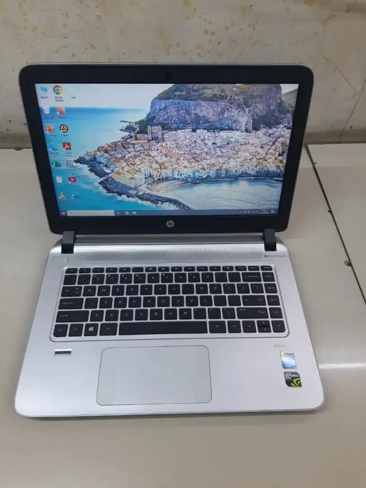 Hp envy 14, Core i7 gen4, Ram 16gb, ssd 256gb, vga GTX 850 4gb