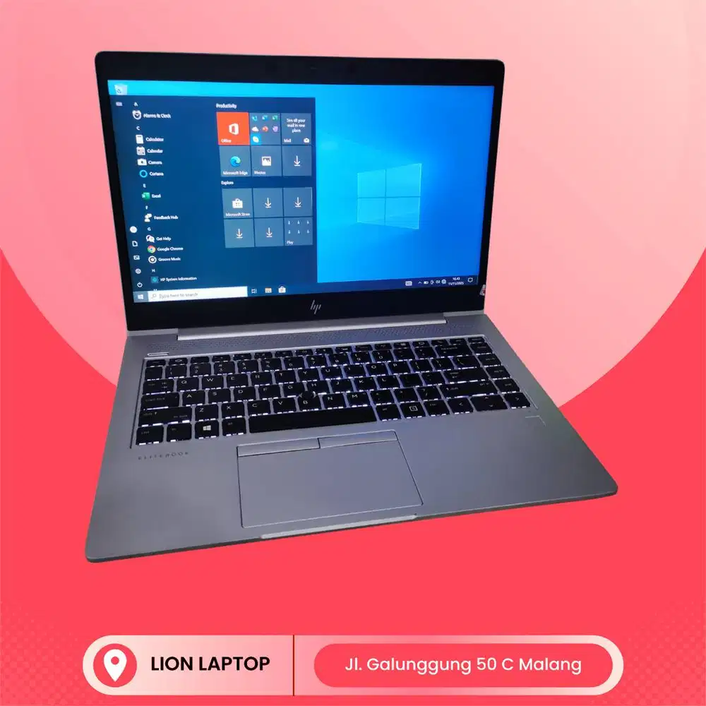 FUll Aluminium Body Core i7 gen 8 8/256 HP Elitebook 840 G6 [06|04]