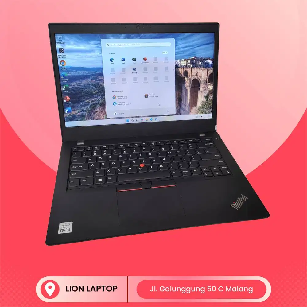 i5 Gen 10 Murah RAM 8GB SSD 256GB Lenovo Thinkpad L14 [06|04]