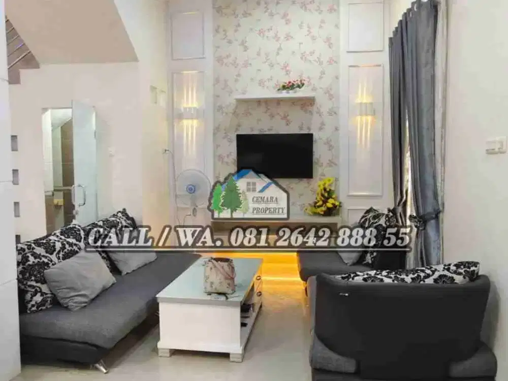 DIJUAL VILLA CEMARA ASRI JALAN BLUEBERRY