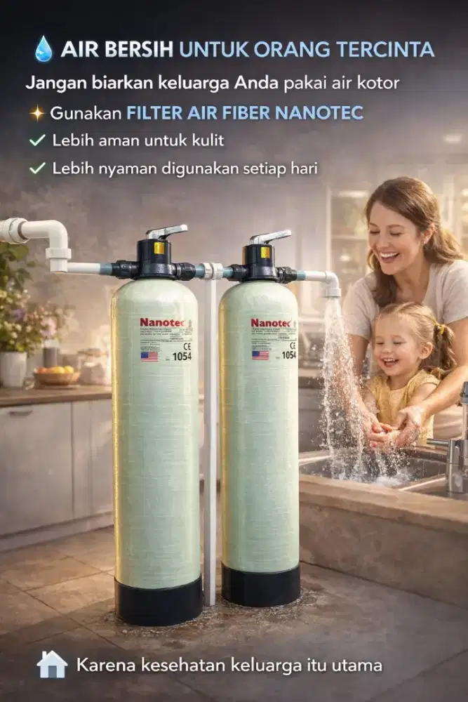Filter Air Penyaring Air untuk Masalah Air Rumah Tangga