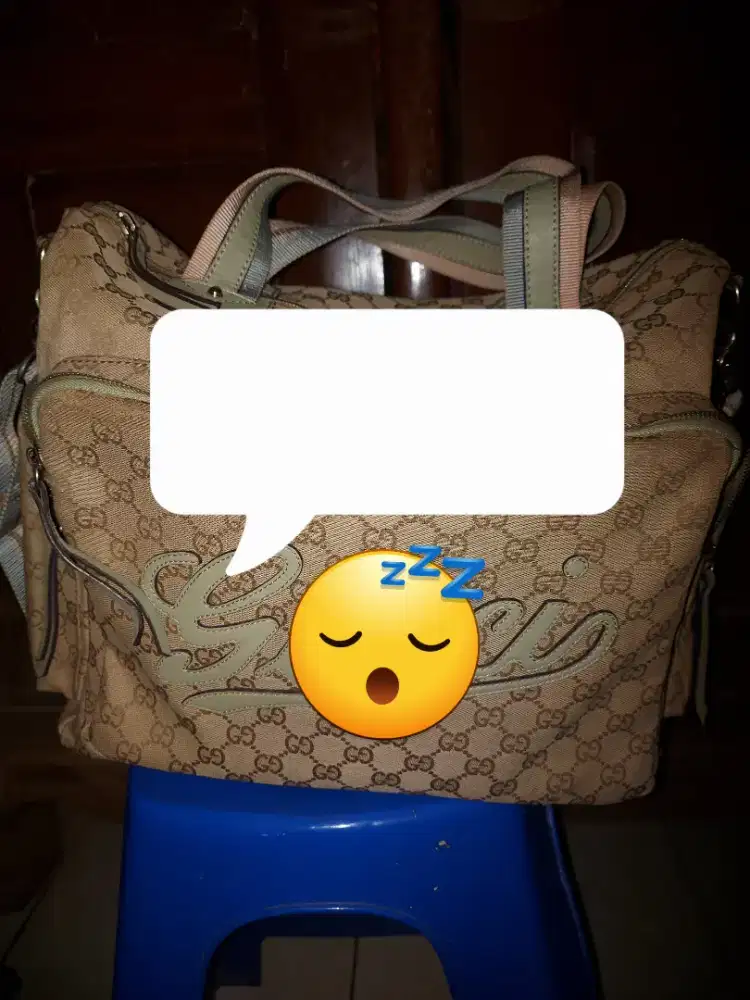 Tas Minggat (Dufflebag) GG Made in Italy