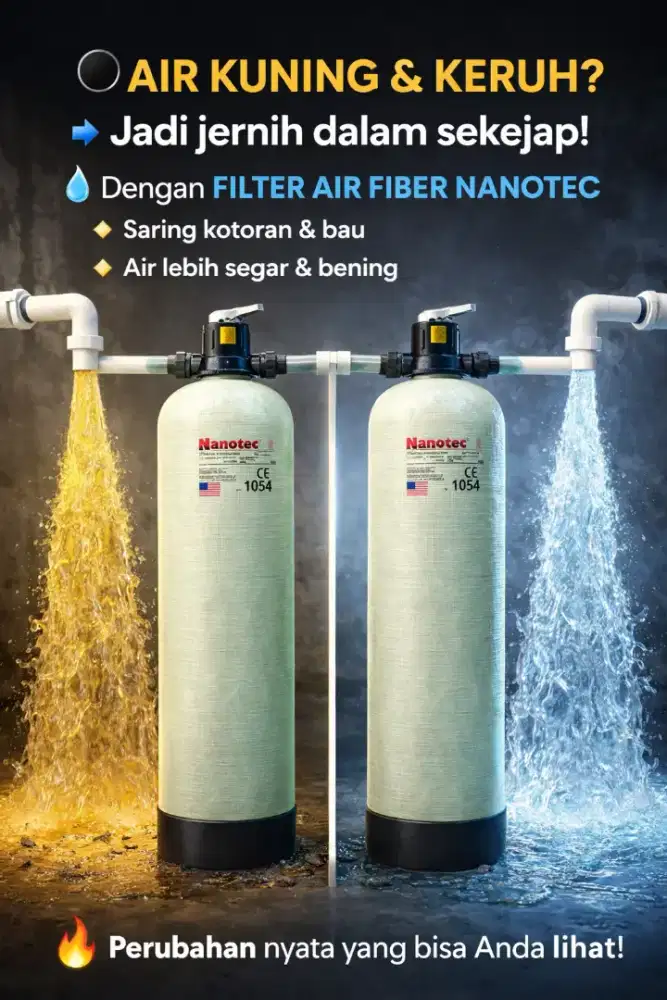 Filter Air Solusi Air Kuning dan Bau dengan Filter Air
