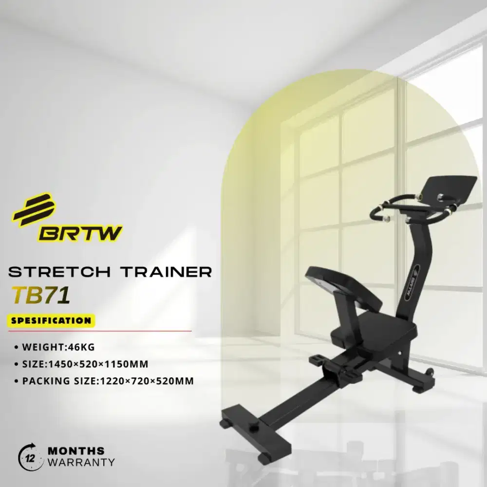 Stretch Trainer BRTW Tb71 Alat Fitness Gym Import