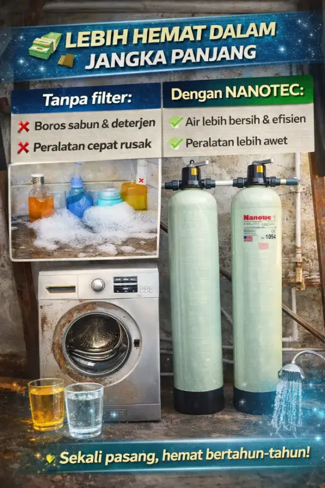 Filter Air Penyaring Air untuk Air Sumur yang Lebih Bersih