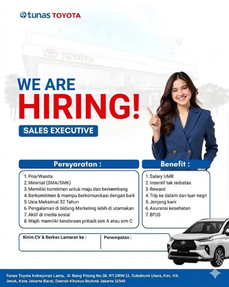 Lowongan Kerja Sales