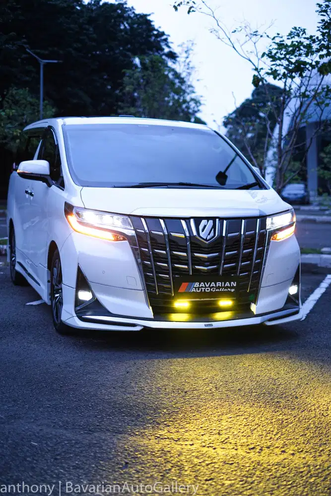 ALPHARD G ATPM Facelift Modelista White NIK 2019 Full Record Spt MOBIL