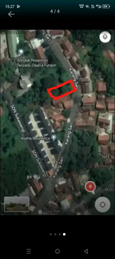 Dijual murah tanah strategis cocok unt rumah tinggal +usaha toko