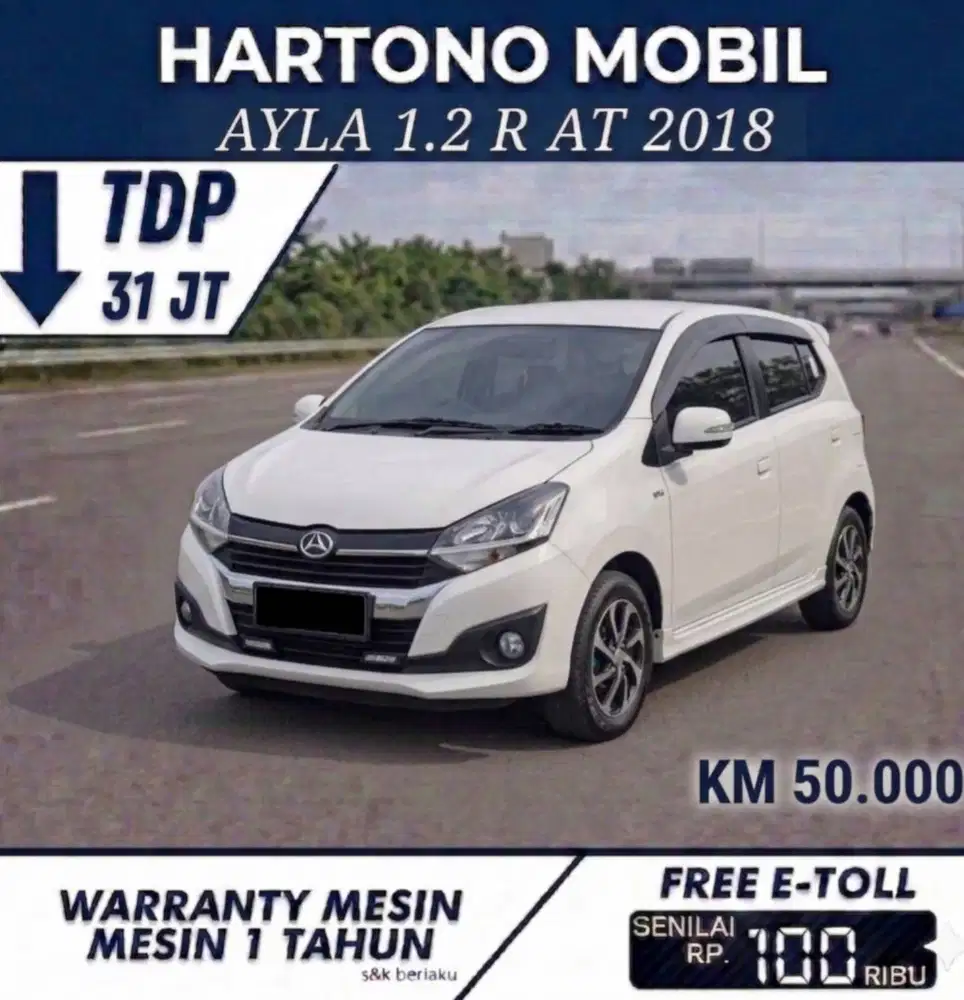 AYLA 1.2 R Autometik 2018