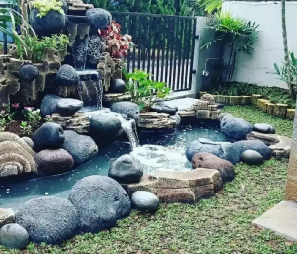 Jasa pembuatan kolam natural