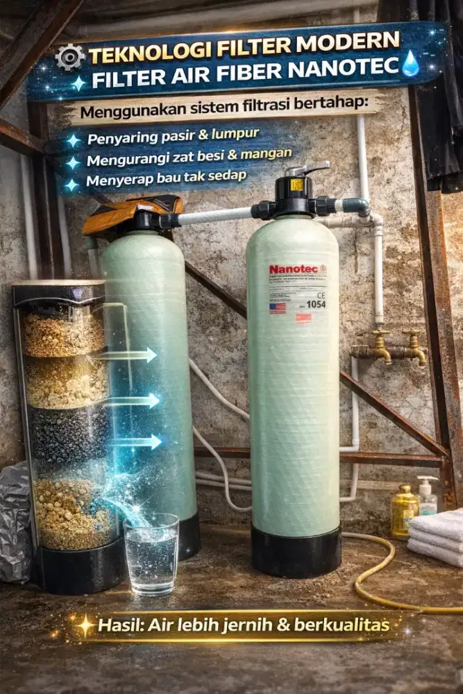 Filter Air Ampuh Mengatasi Air Kuning di Rumah