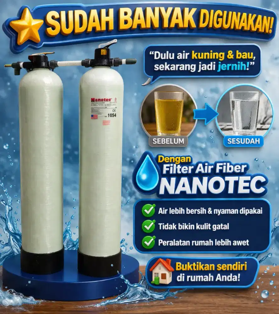 Filter Air Cara Mudah Mengatasi Air Keruh dengan Filter Air