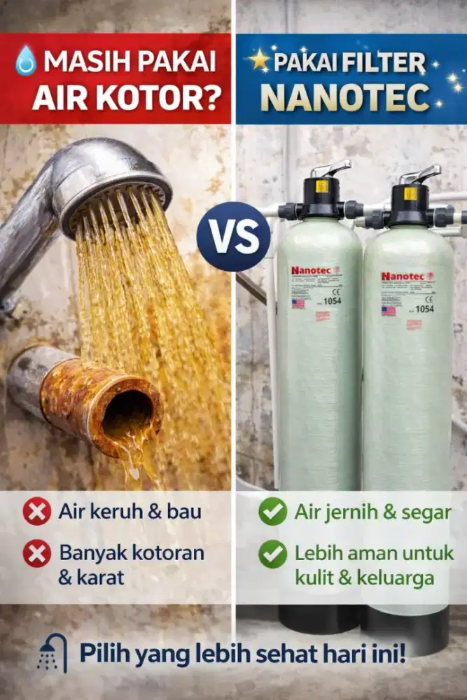 Filter Air Rumah Tangga untuk Air Lebih Higienis