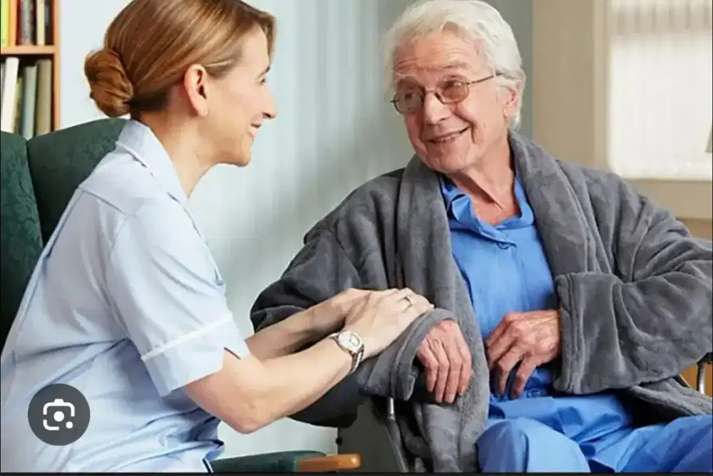 Jaga lansia  yang sudah berpengalaman