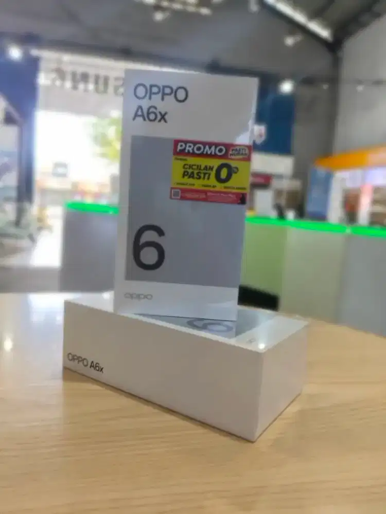 OPPO A6X 12/64 FREE OPPO CARE DAN TEMPERGLASS PREMIUN