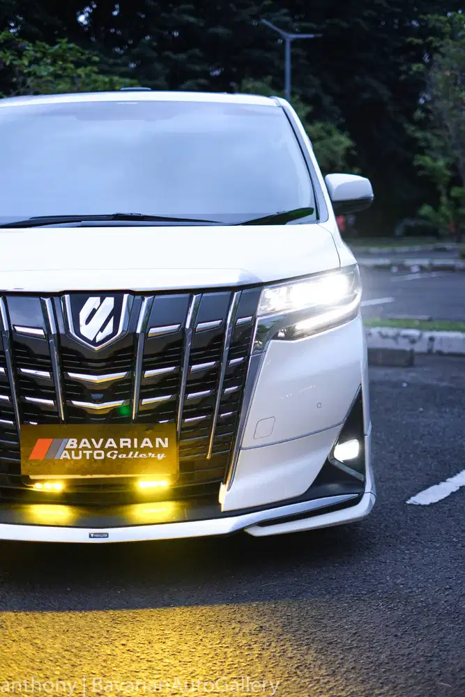 ALPHARD G ATPM Facelift Modelista White NIK 2019 Full Record Spt MOBIL