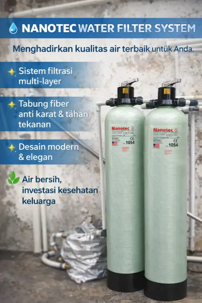 Filter Air Multifungsi untuk Air Bersih dan Sehat
