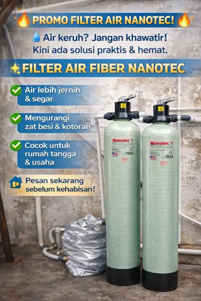 Filter Air Penyaring Air Terbaik untuk Kebutuhan Rumah