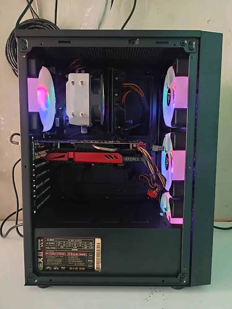 PC Gaming i3 10105F GTX 1050Ti SSD 512GB RAM 16 GB