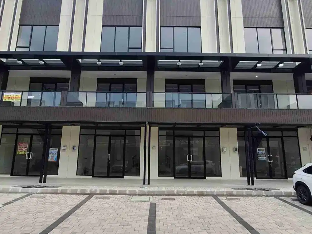 Dijual cepat ruko baru 3 lantai type alfreco di Sorrento grande West gading serpong
