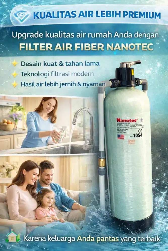 Filter Air Berkualitas Tinggi untuk Air Lebih Jernih