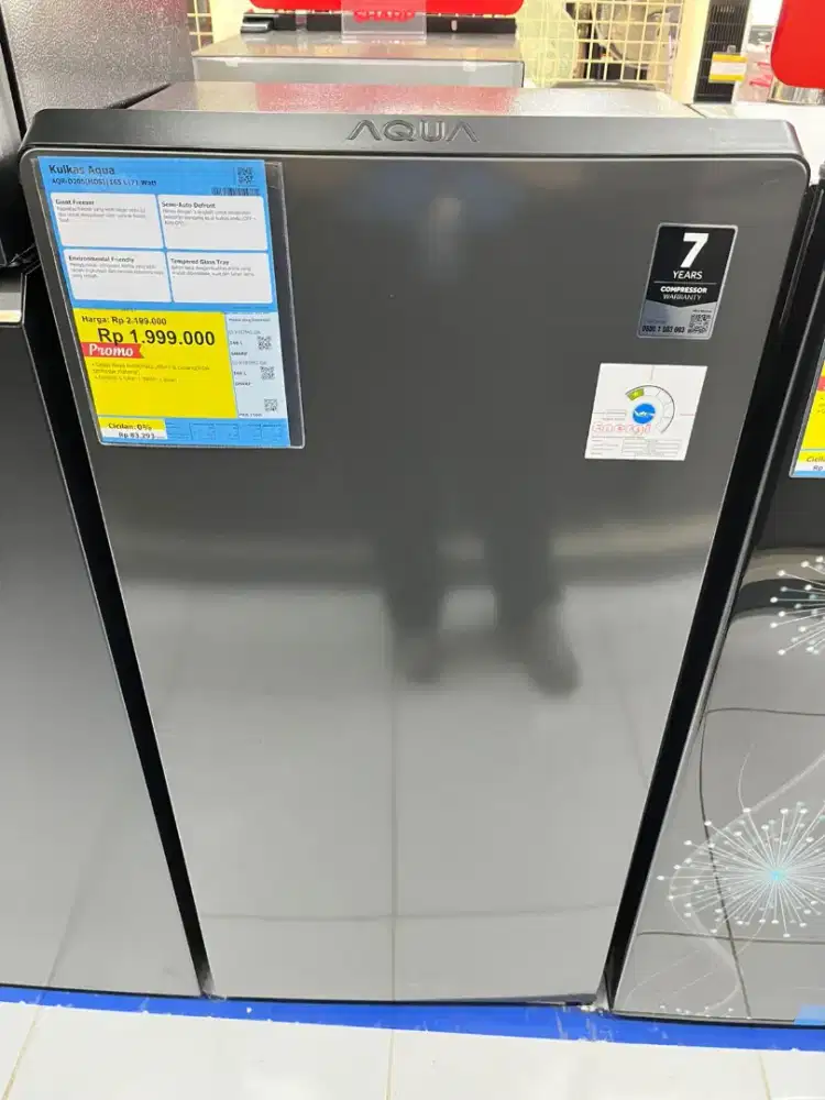 KULKAS AQUA 165L