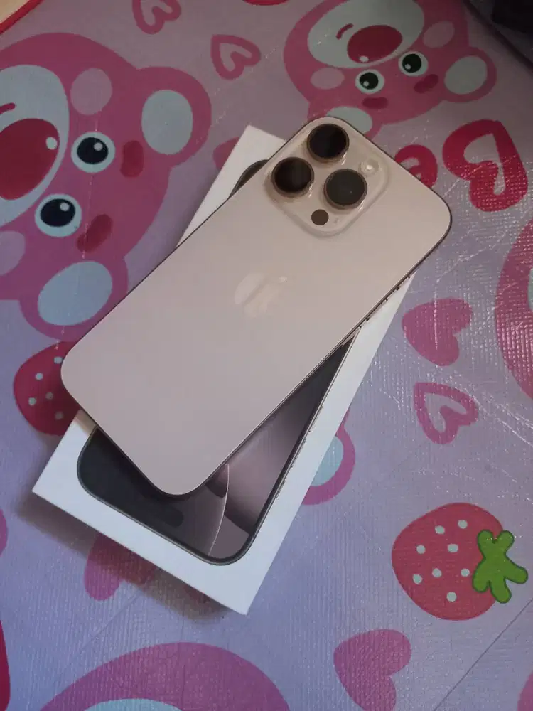 iphone 16 pro dessert 256 GB pemakaian 10 bulan