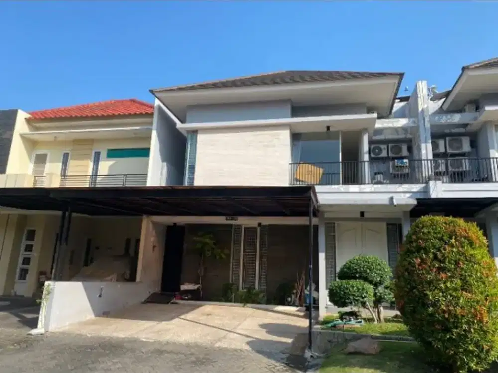 Jual rumah 2 lantai citraland south emerald mansion