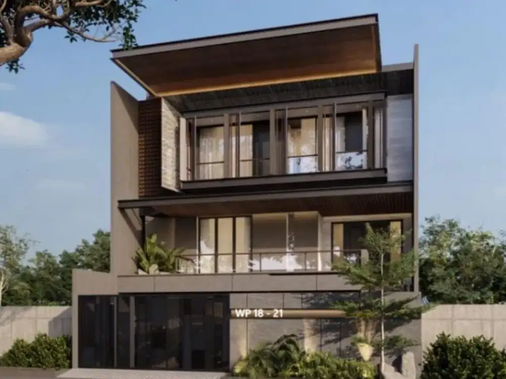 Jual rumah waterfront citraland 3 lantai full basement