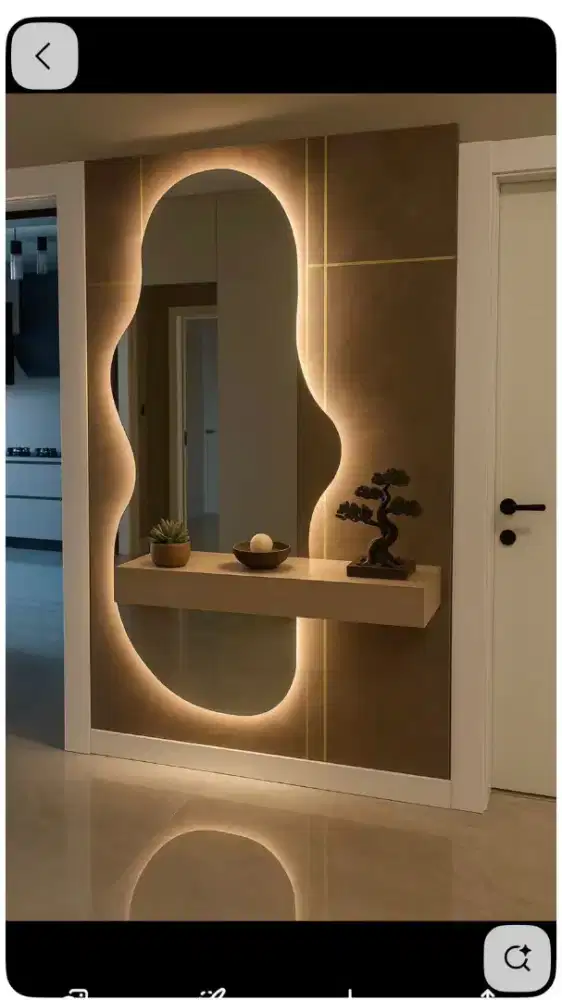 Cermin Led cermin wastafel cermin hias