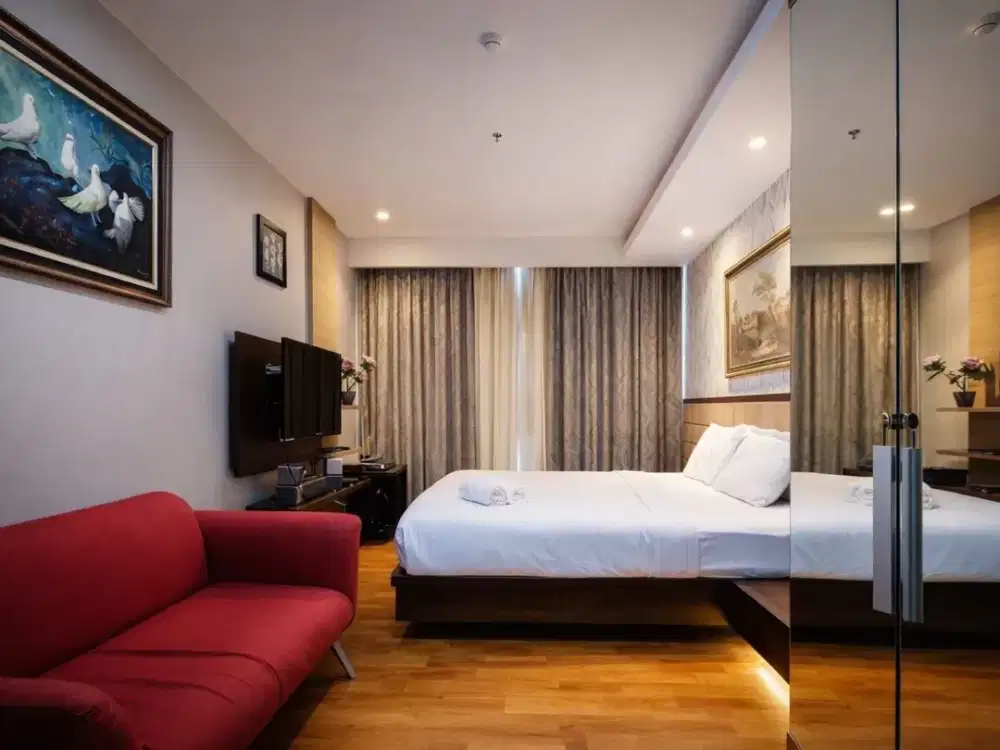 Apartemen Ancol Mansion 2BR Fully Furnished Jakarta Utara