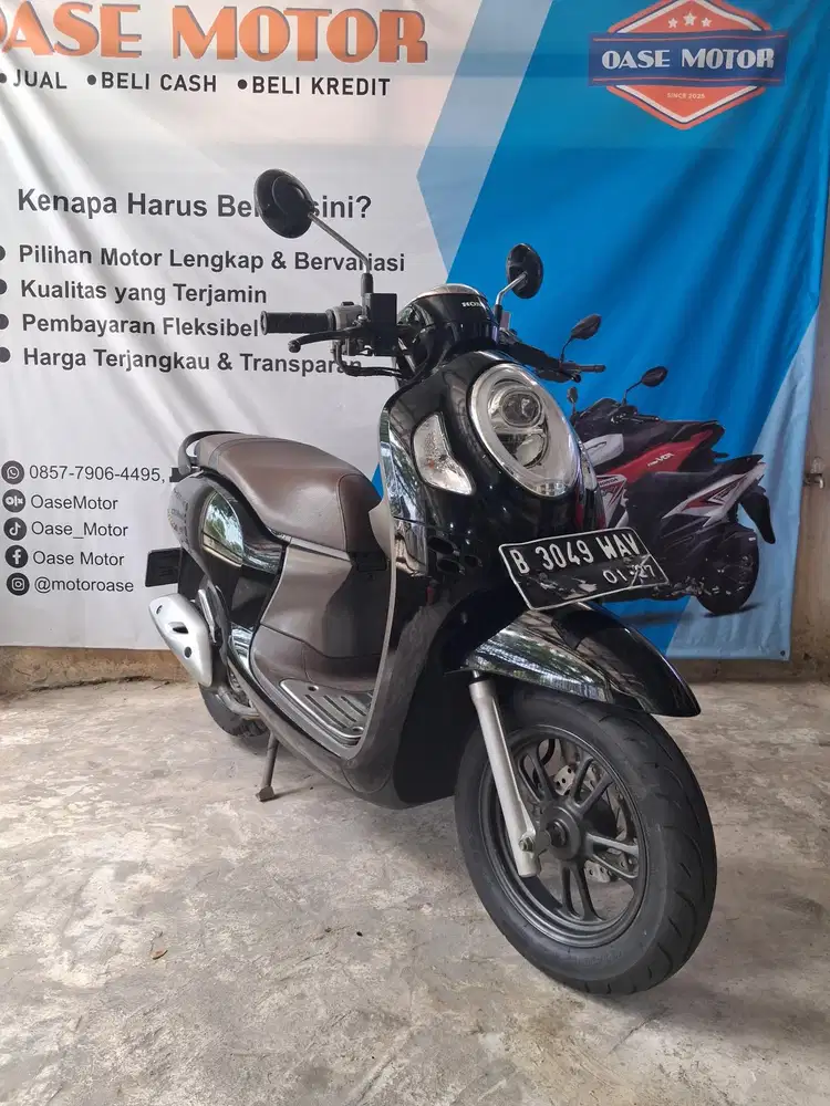 (A) Honda Scoopy Stylist Tahun 2022 mulus